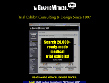 Tablet Screenshot of graphicwitness.com